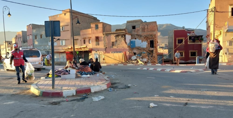 Marokko: Die Stadt Amizmiz ist betroffen.