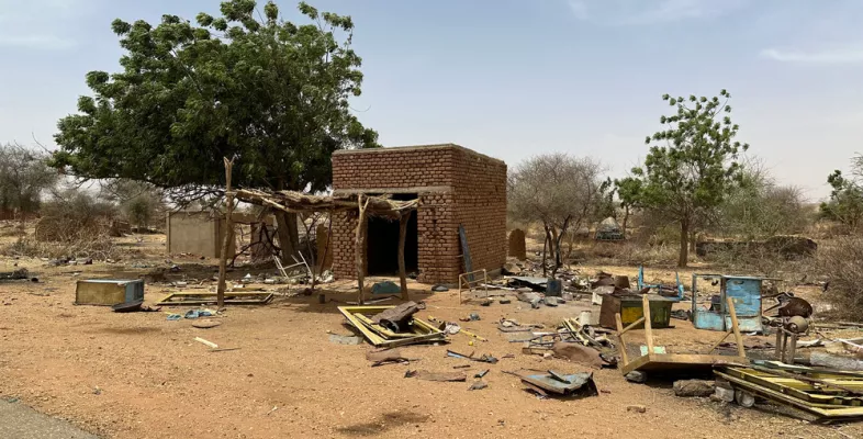 Leben inmitten von Zerstörung