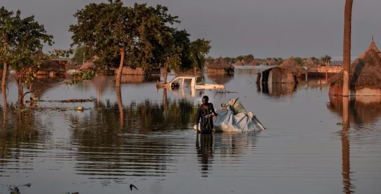 Schwere Überschwemmungen im Südsudan zerstörten Lebensgrundlagen Schwere Überschwemmungen im Südsudan zerstörten Lebensgrundlagen
