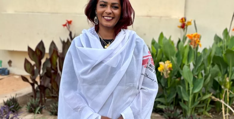 Portrait Ärztin Sara Hassan