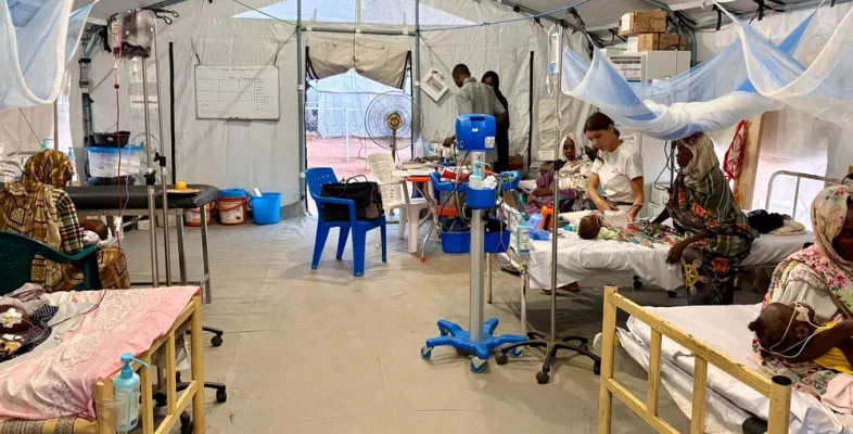 Intensivstation auf der Kinderstation