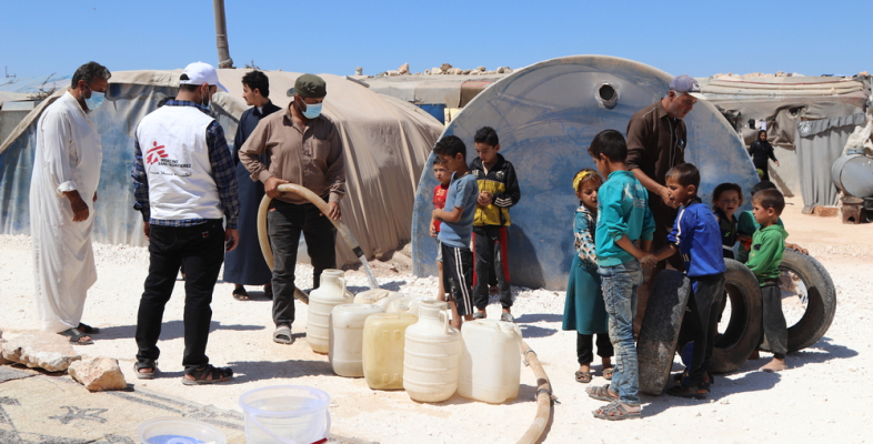 Geflüchtetencamps im Nordwesten Syriens