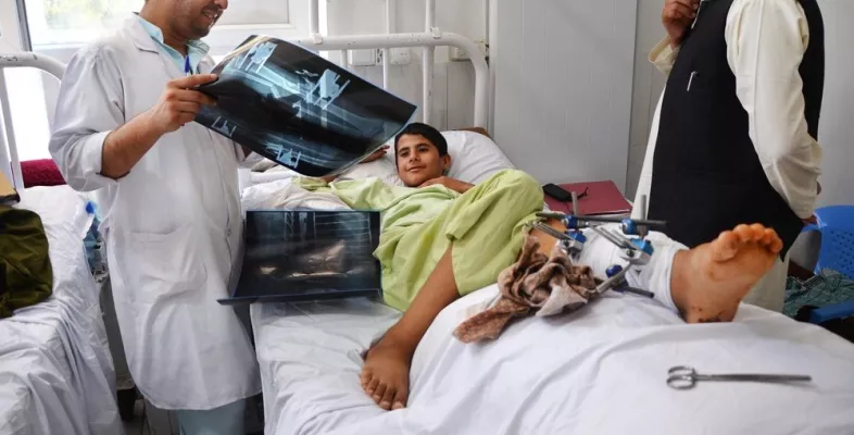 Boost Krankenhaus in Lshkar Ghar, Afghanistan.