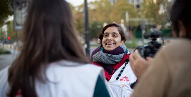 Interview Ärzte ohne Grenzen Mitarbeiterin