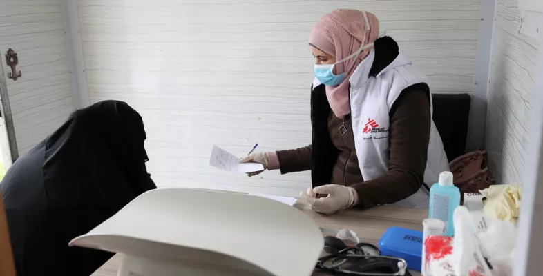 Coronavirus-Pandemie bedroht Menschen in Idlib