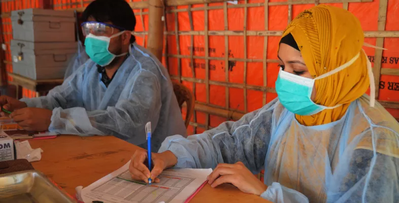 In Bangladesch im Einsatz gegen Coronavirus