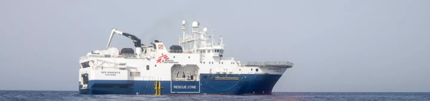 Seenotrettung GeoBarents Mittelmeer Italien