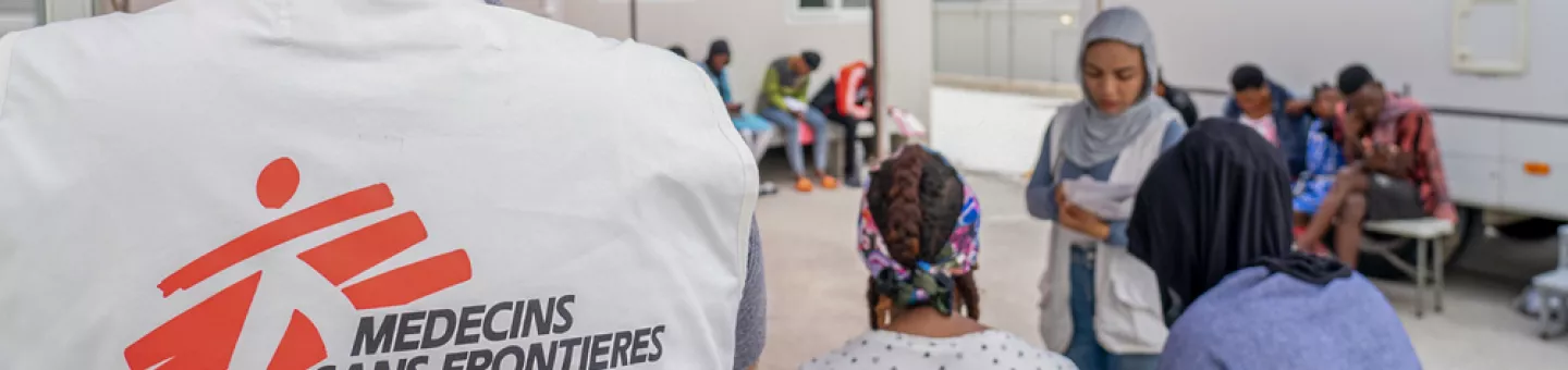 Mobile Klinik in Zervou, Samos