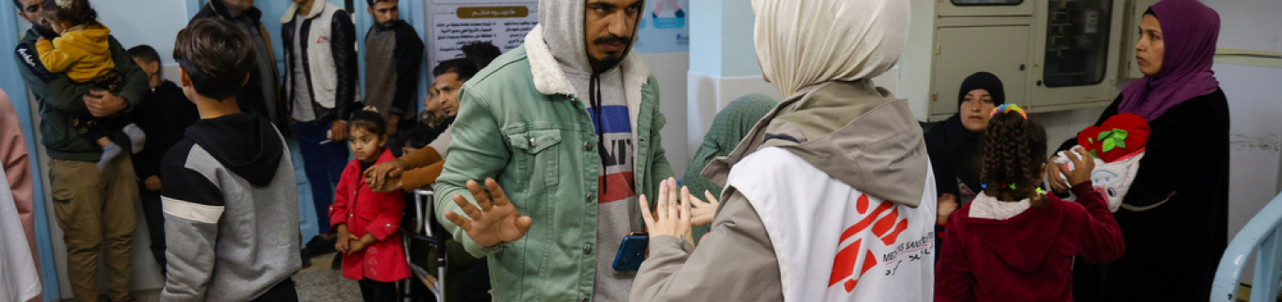 Gazastreifen: Medizinische Versorgung in Rafah Gazastreifen: Medizinische Versorgung in Rafah