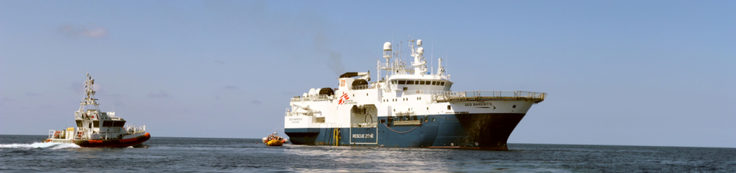 Unser Rettungsschiff die Geo Barents