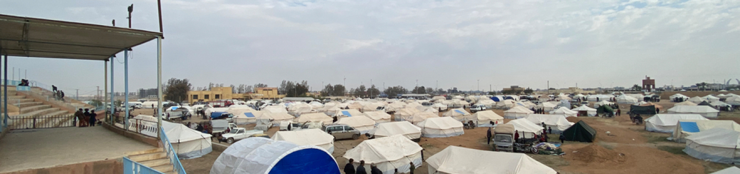 Syrien: Tabka Camp Das Vertriebenencamp Tabka