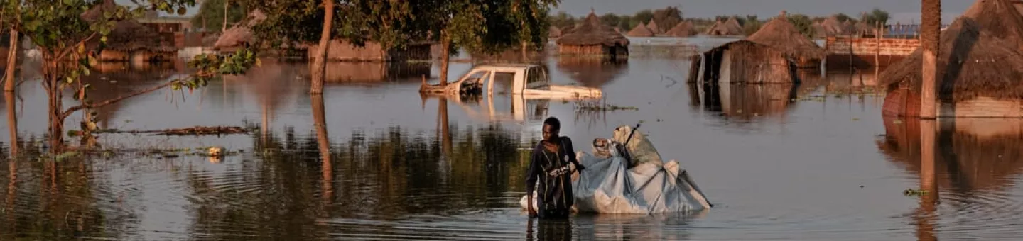 Schwere Überschwemmungen im Südsudan zerstörten Lebensgrundlagen