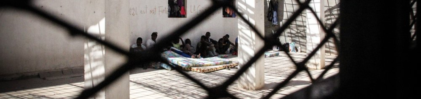 Geflüchtete in Internierungslager in Libyen