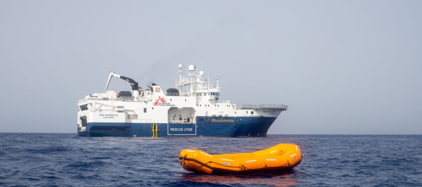 Seenotrettung GeoBarents Mittelmeer Italien