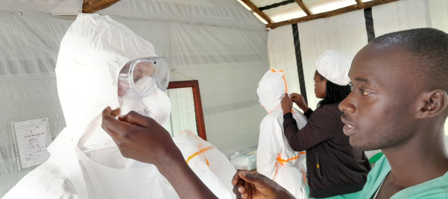 Ebola-Ausbruch in Uganda 2022 Ebola-Behandlungszentrum Mubende