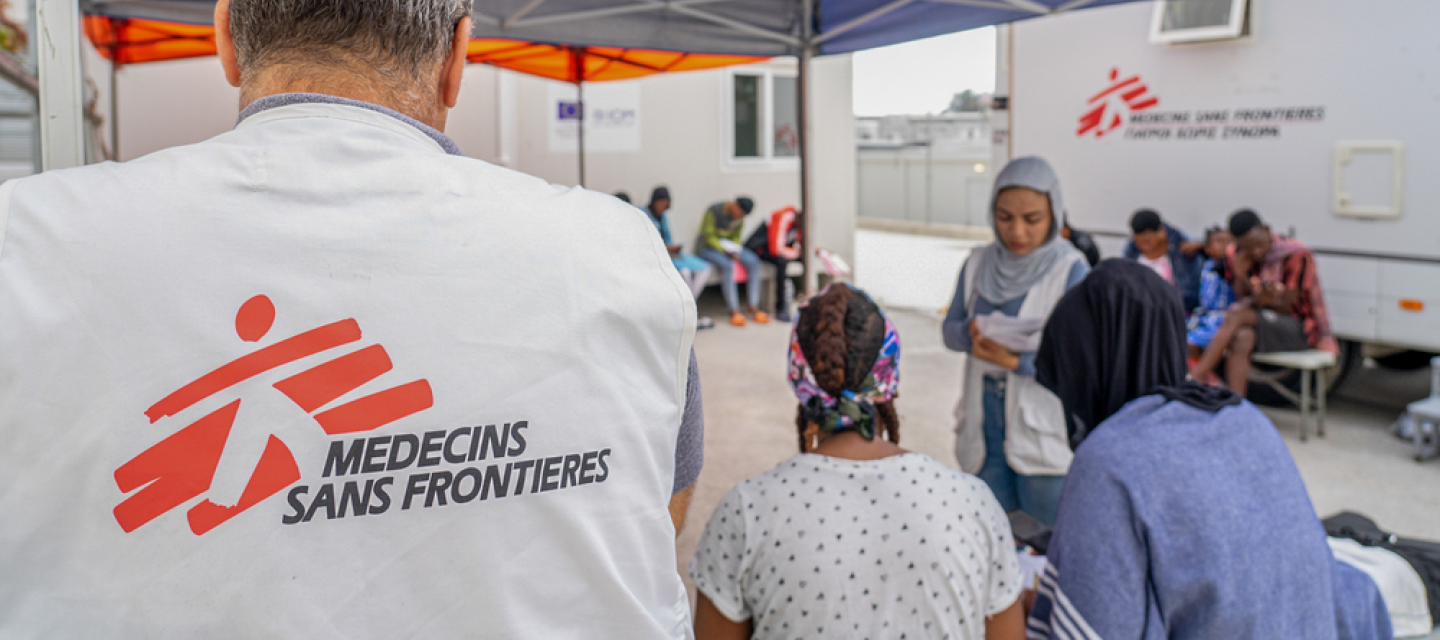 Mobile Klinik in Zervou, Samos