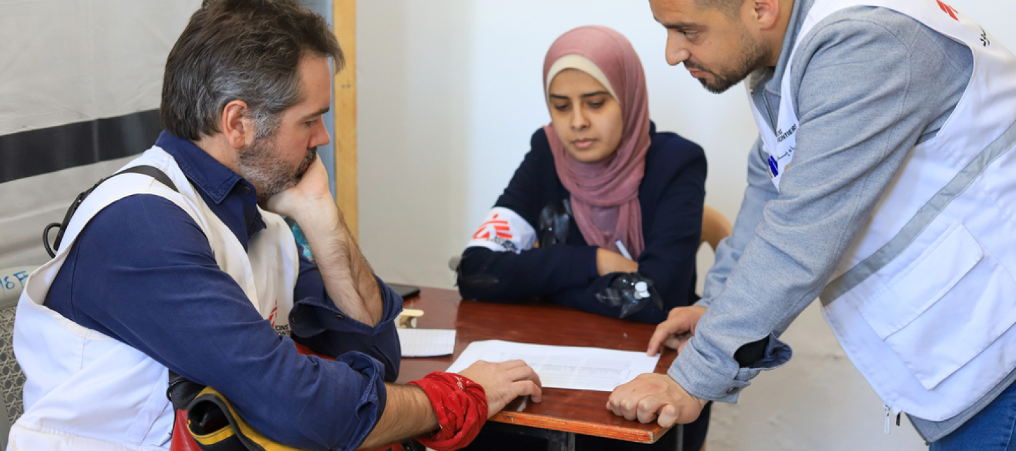 Ärzt*innen im Gazastreifen