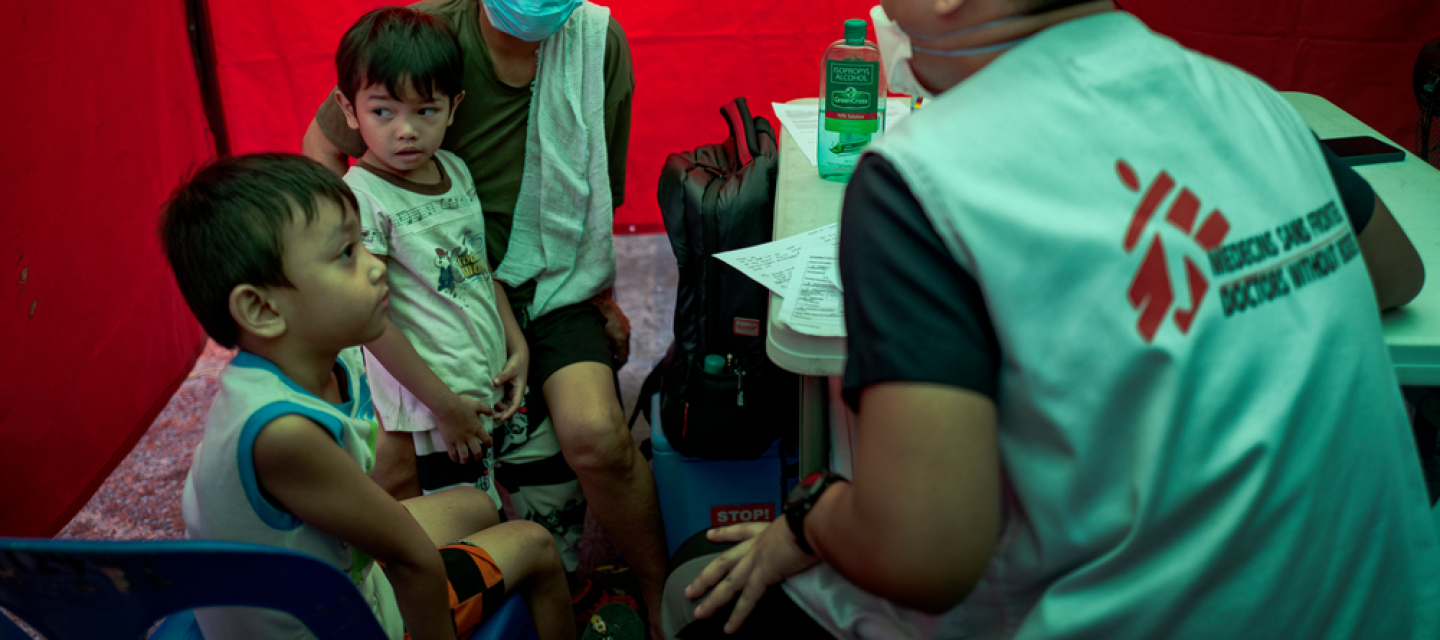 Screening für Tuberkulose in Manila
