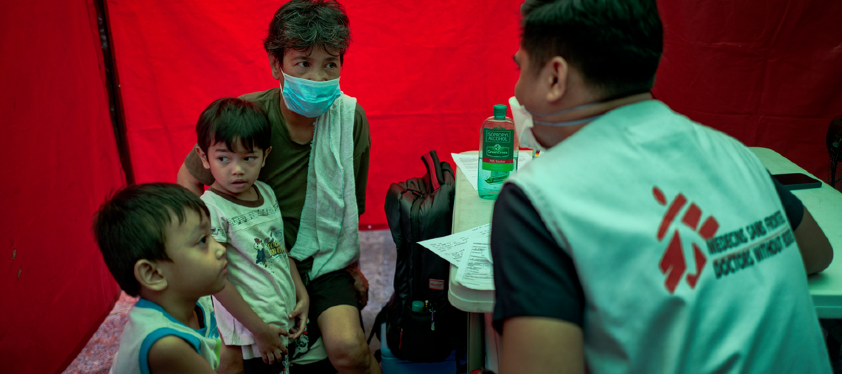 Screening für Tuberkulose in Manila