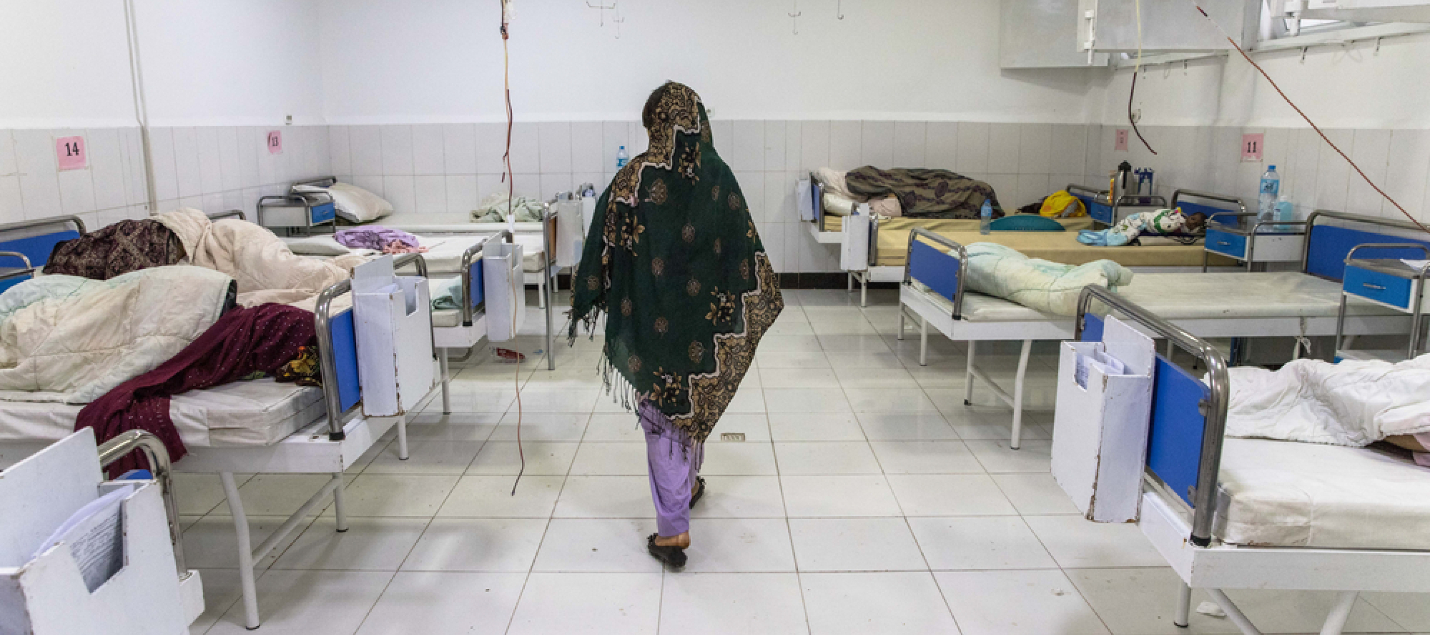 Der Kreißsaal im Boost Krankenhaus in Lashkar Gah das von Ärzte ohne Grenzen unterstützt wird
