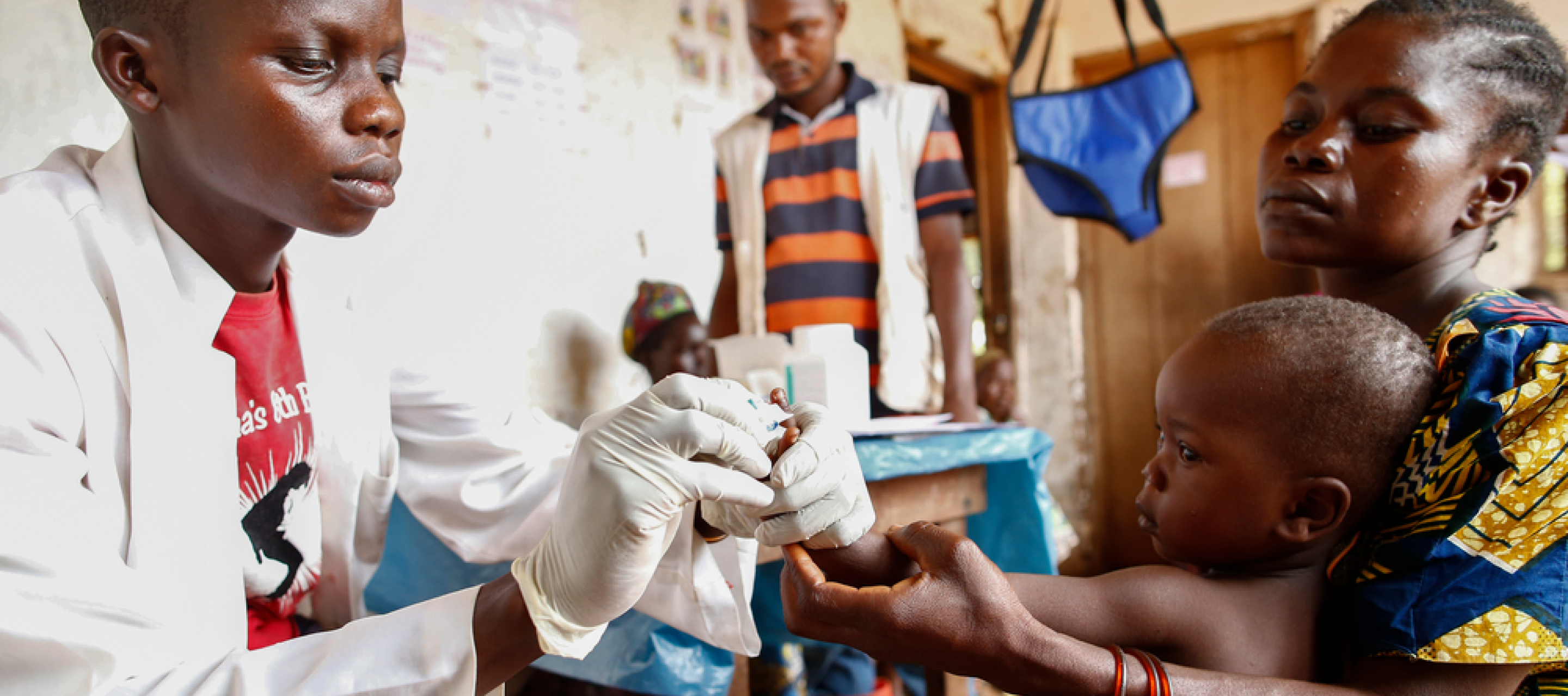 Malaria-Test in der DR Kongo
