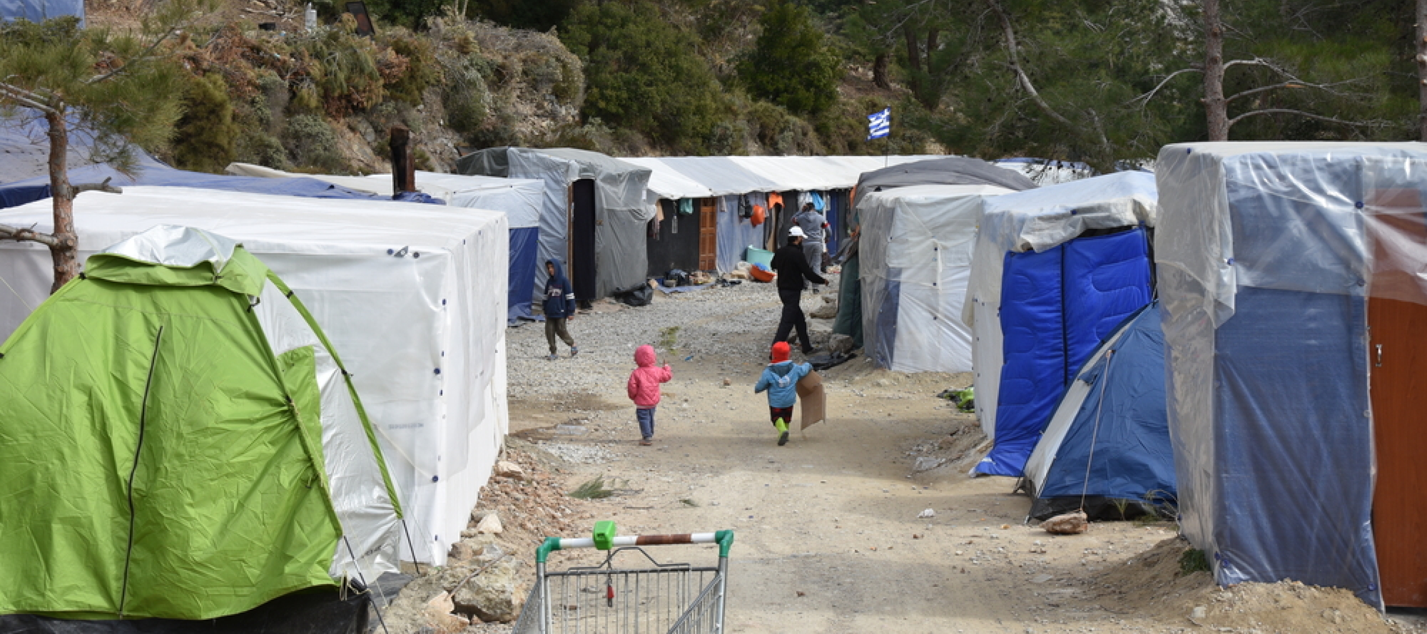 Schlechte Lebensbedingungen für Flüchtlinge auf Samos