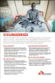 Ärzte ohne Grenzen Medikamentenkampagne Schlangenbiss