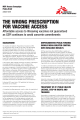 MSF Access Campaign Policy Brief CEPI