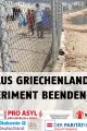 Aufnahmen aus Griechenland fortsetzen! Hotspot-Experiment beenden!