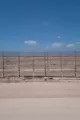 Das Gebiet Chan Junis von der israelischen Seite des Zauns aus gesehen.