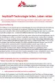 Das Cover des Briefings zur Bereitstellung der mRNA-Technologie 