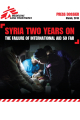 frontpage report syria failure international aid 2013
