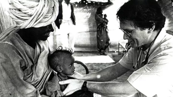 Äthiopien 1985 Hungersnot Grenze Sudan