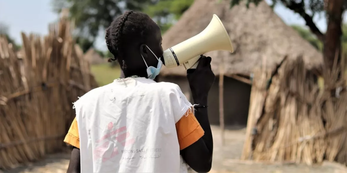 Mary Nyawang Maluoth im Südsudan