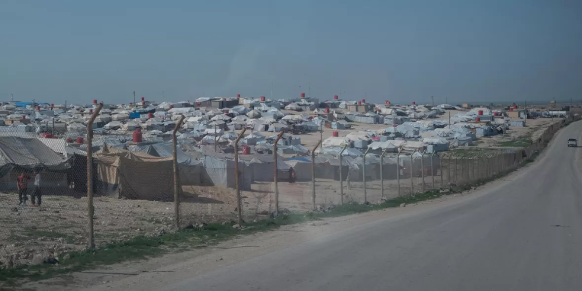 Geflüchtetenlager Al-Hol in Syrien