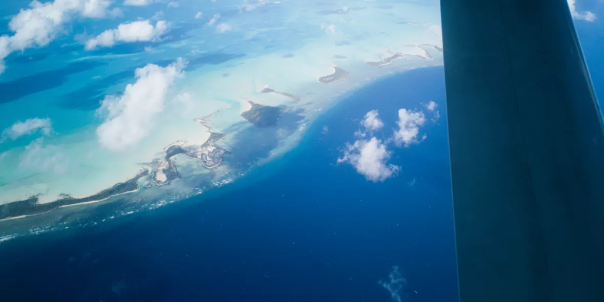 Kiribati: Der Inselstaat spürt die Auswirkungen der Klimakrise enorm.
