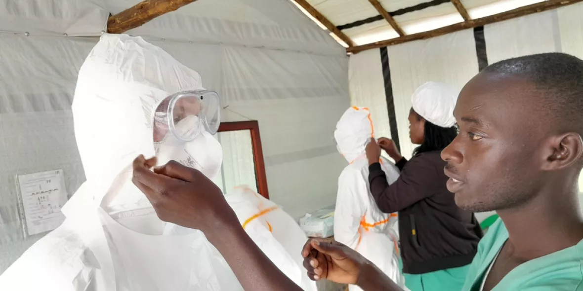  Ebola-Behandlungszentrum Mubende