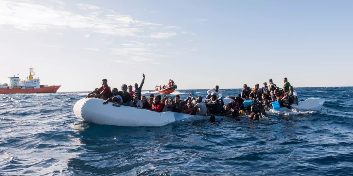 Seenotrettung im Mittelmeer