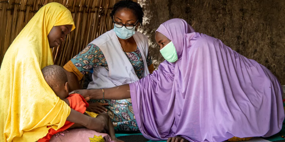 Niger: Diagnose von Mangelernährung 