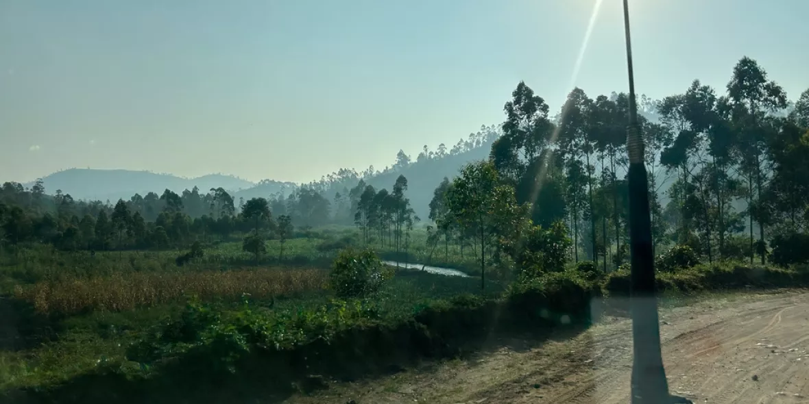 Straße zwischen Kitchanga nach Mweso, Nord Kivu