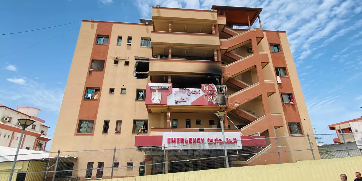 Nasser-Krankenhaus im Gaza-Streifen