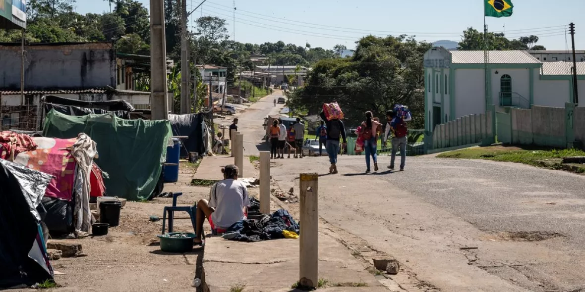 In Pacaraima leben Migrant*innen auf den Straßen