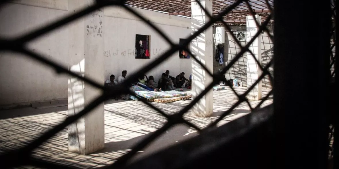 Geflüchtete in Internierungslager in Libyen