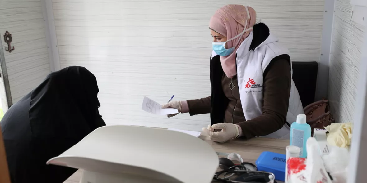 Coronavirus-Pandemie bedroht Menschen in Idlib