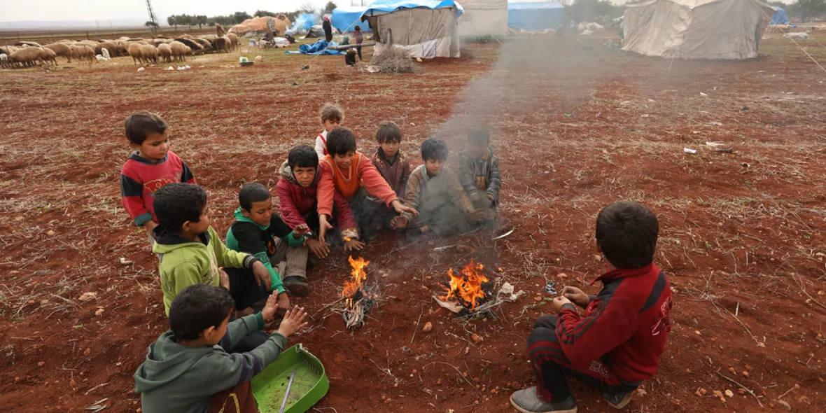 Ärzte ohne Grenzen Syrien Idlib Vertriebene Wintertenperaturen kämpfen ums Überleben