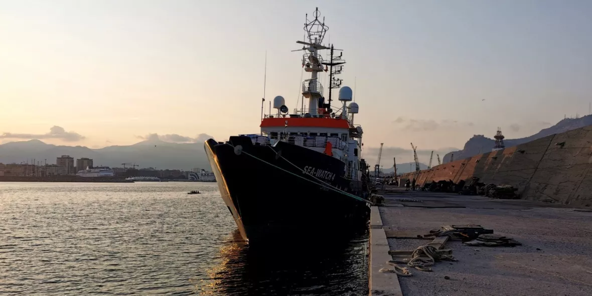 Sea-Watch 4 im Hafen von Palermo