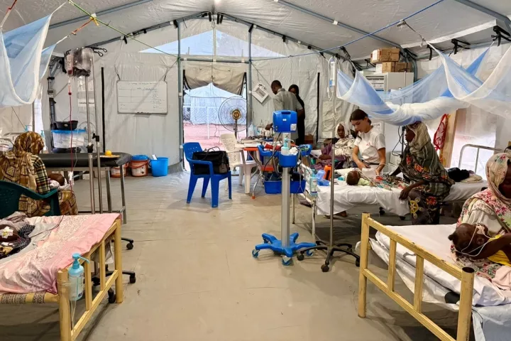Intensivstation auf der Kinderstation