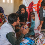 Malaria und Mangelernährung in der Provinz Sindh, Pakistan