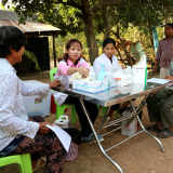 Blutuntersuchung Hepatitis C Proinz Kambodscha