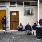 Migranten und Asylsuchende in mexikanischen Grenzstädten
